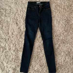 Madewell 9 inch high rise jeans